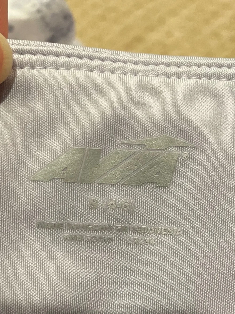 Avia Running Shorts S 4-6 Gray Python Snakeskin Print NWOT
